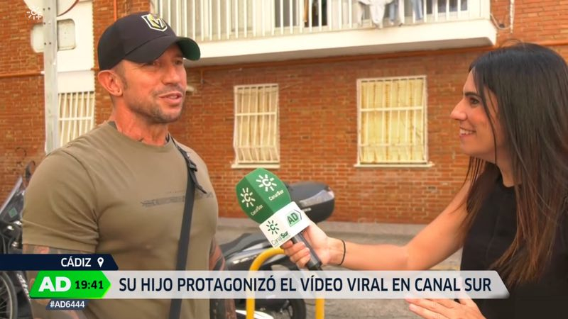 El hijo de Luci Vera, en Canal Sur. RTVA