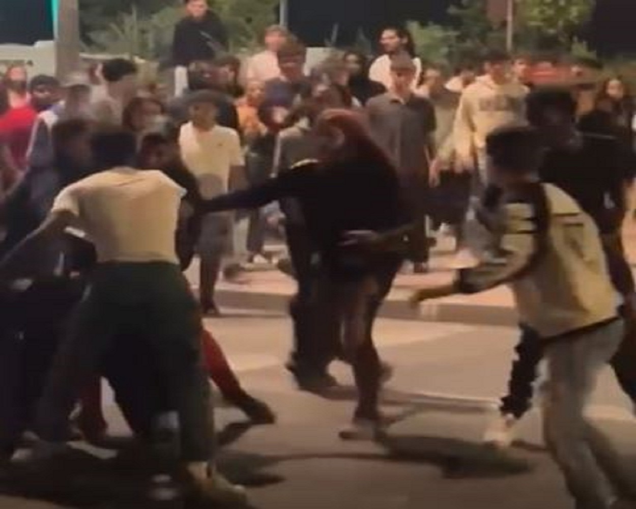 Imagen de una pelea en Alcalá de Henares. ElPlural