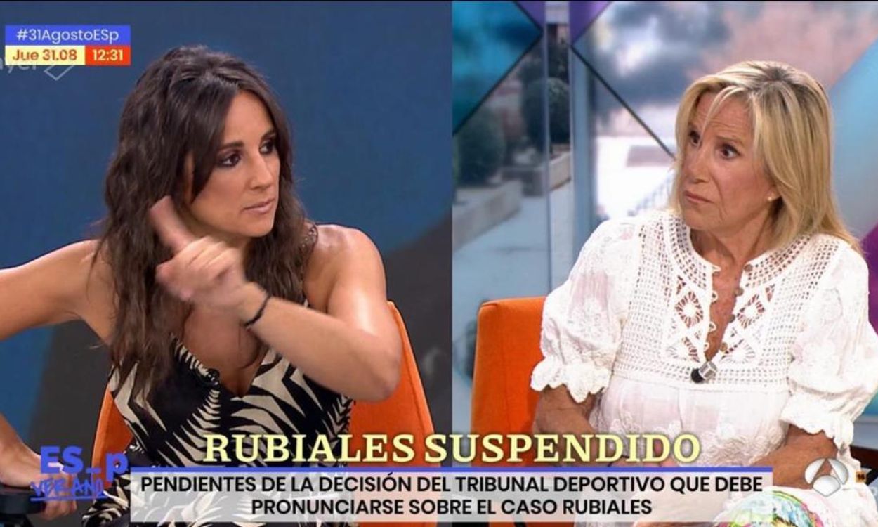 Cuca García Vinuesa y Lorena García en 'Espejo Público'. Antena 3.