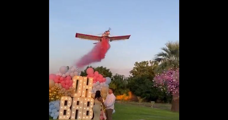 Fallece el piloto de una avioneta en una 'gender reveal' en Sinaloa. Twitter.