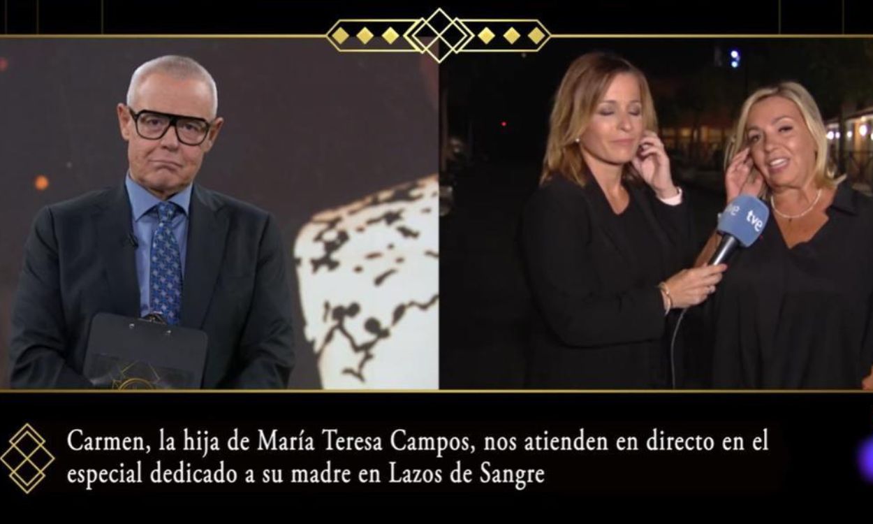 Las hermanas Campos deciden prepararle un homenaje a María Teresa Campos en TVE. Corporación RTVE.