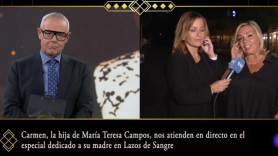 Las hermanas Campos deciden prepararle un homenaje a María Teresa Campos en TVE. Corporación RTVE.