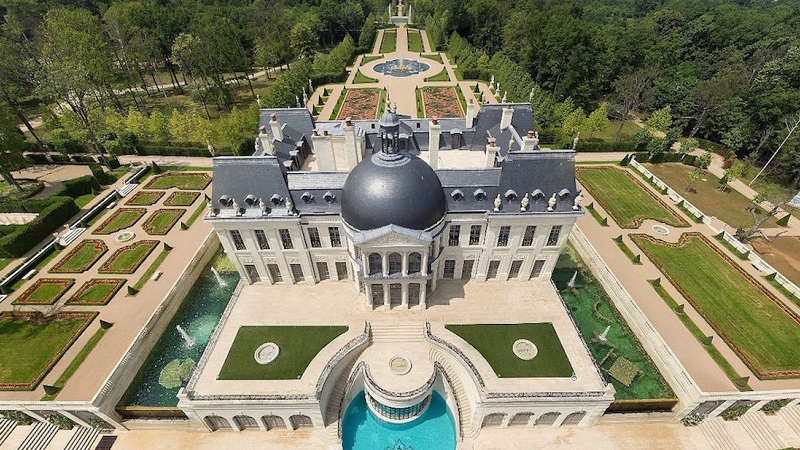 El chateau de Luis XIV, propiedad de Mohamed Bin Salmán.