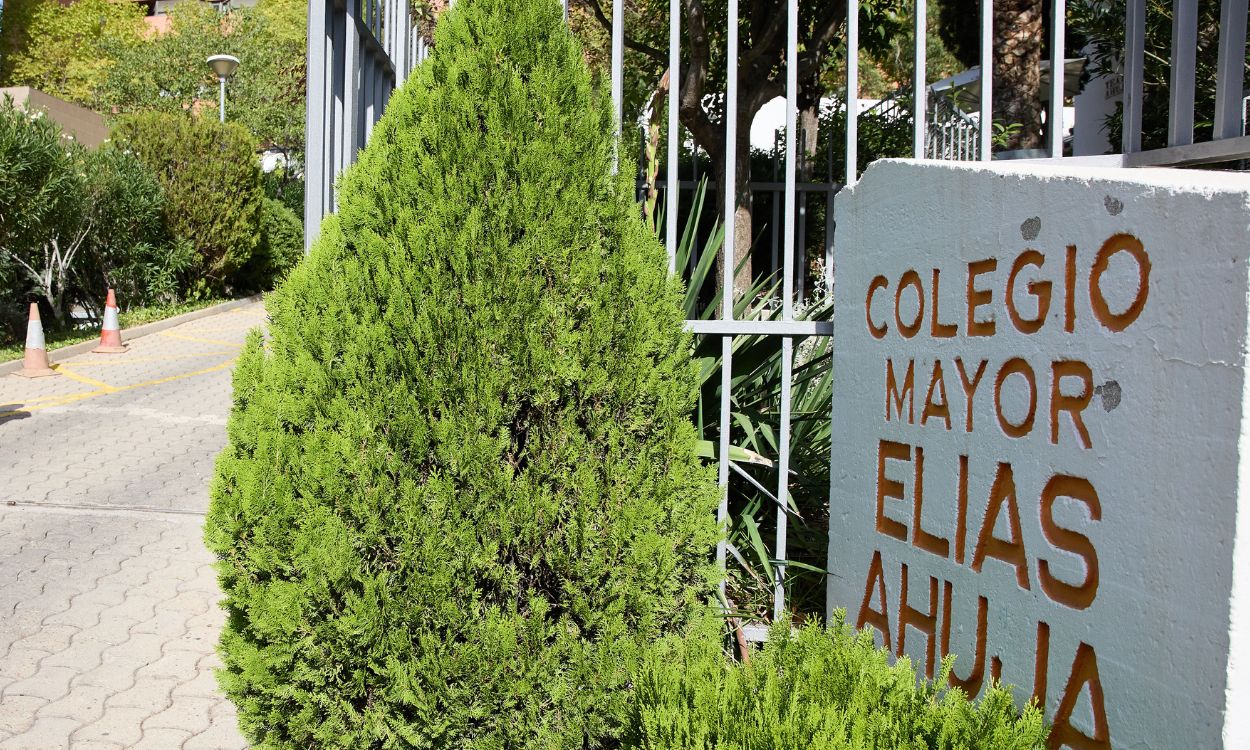 Colegio Mayor Elías Ahuja de Madrid, adscrito a la Universidad Complutense. EP.