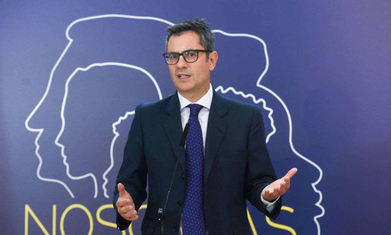 El ministro de la Presidencia, Relaciones con las Cortes y Memoria Democrática en funciones, Félix Bolaños