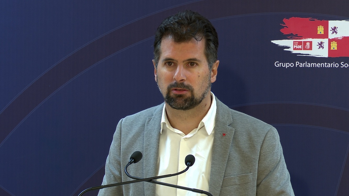 El secretario autonómico del PSOE en Castilla y León, Luis Tudanca. EP.