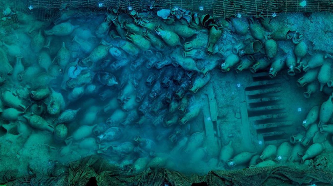 Los restos de un antiguo navío romano descansan a 25 metros bajo el mar en las costas de  La Vila joiosa / (Foto: Turismo de La Vila Joiosa)