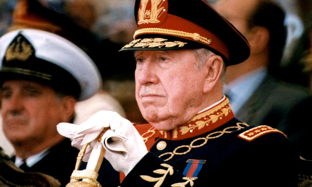 El dictador chileno Pinochet en una imagen de archivo. EP.