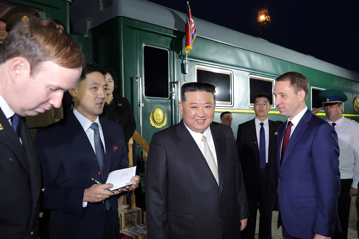 Kim Jong un en su viaje para reunirse con Vladimir Putin. EP