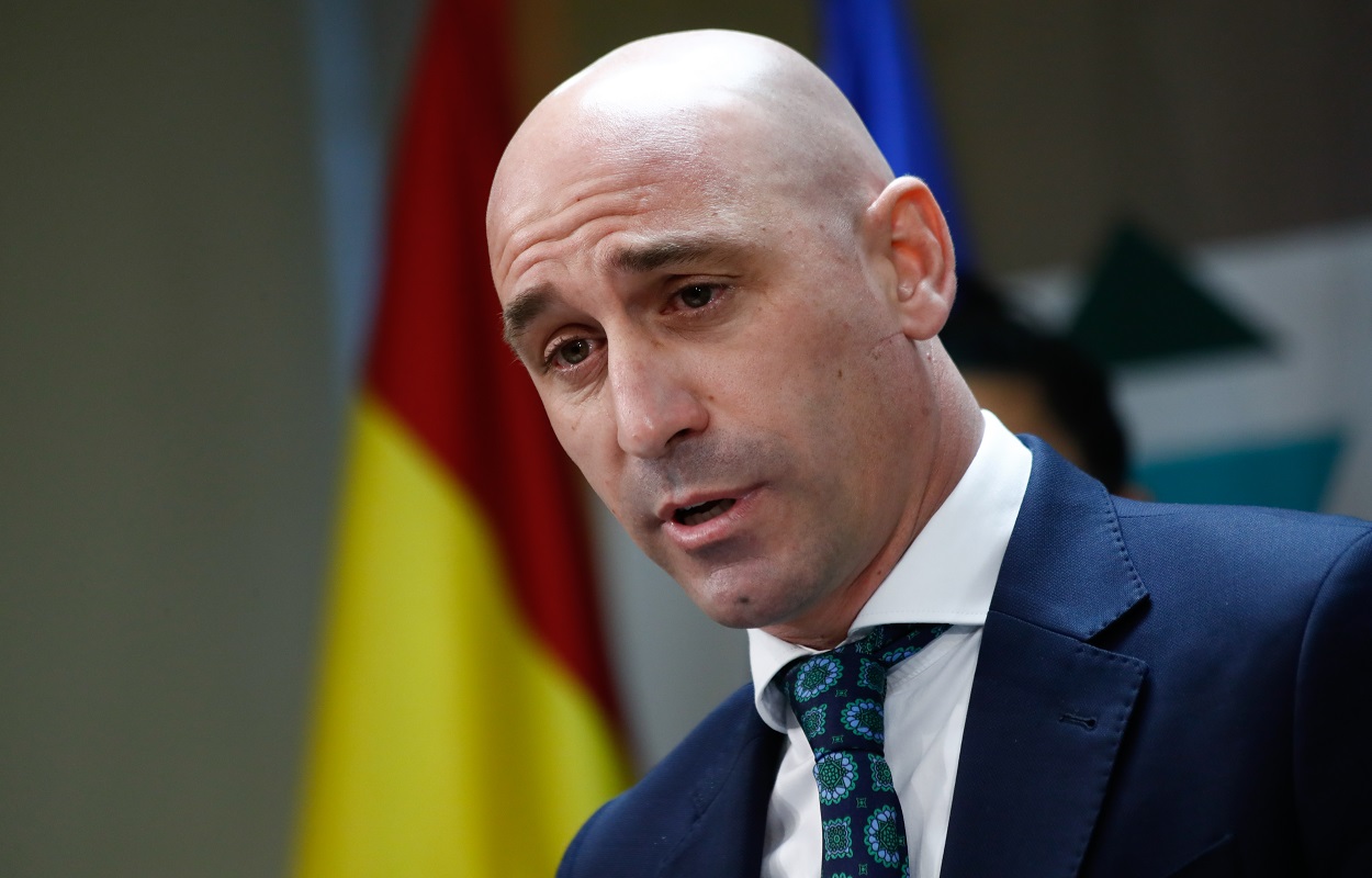 El expresidente de la RFEF, Luis Rubiales, en una foto de archivo. EP