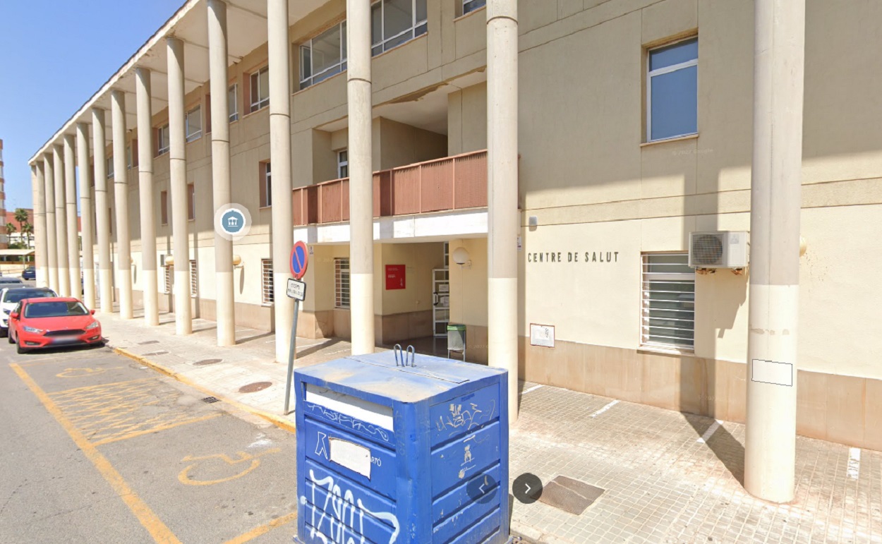 Centro de salud Puerto de Sagunto. Google Maps.