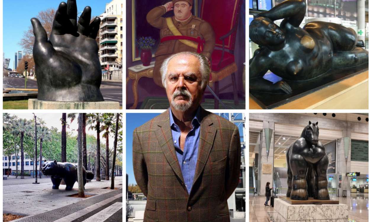 El artista colombiano Fernando Botero tiene un gran número de obras en España