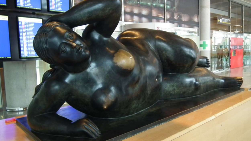 Escultura de Fernando Botero en Palma de Mallorca