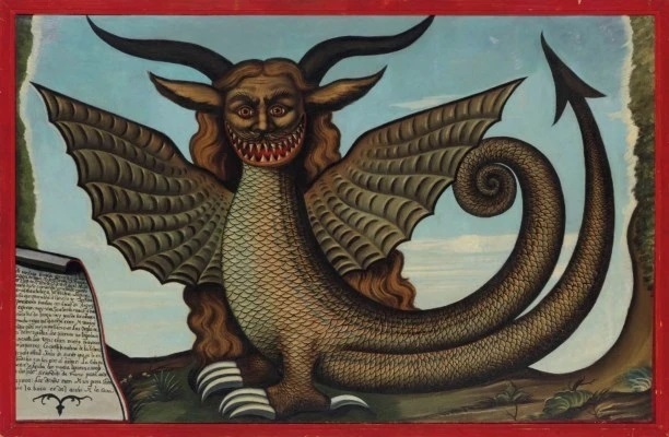 Imagen 1. El monstruo de la laguna Tagua Tagua, un auténtico fenómeno viral en el siglo XVIII
