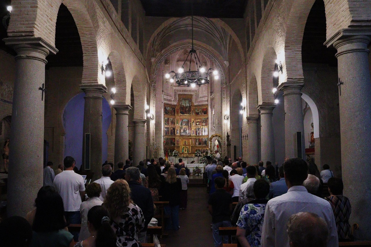 Misa de San Andrés. Twitter. Inés Cañizares