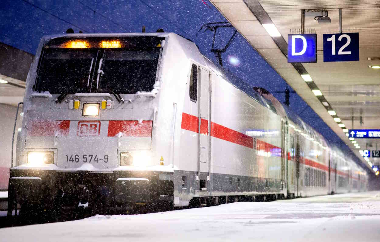 Un tren de Deutsche Bahn en la ciudad alemana de Hanover. EP