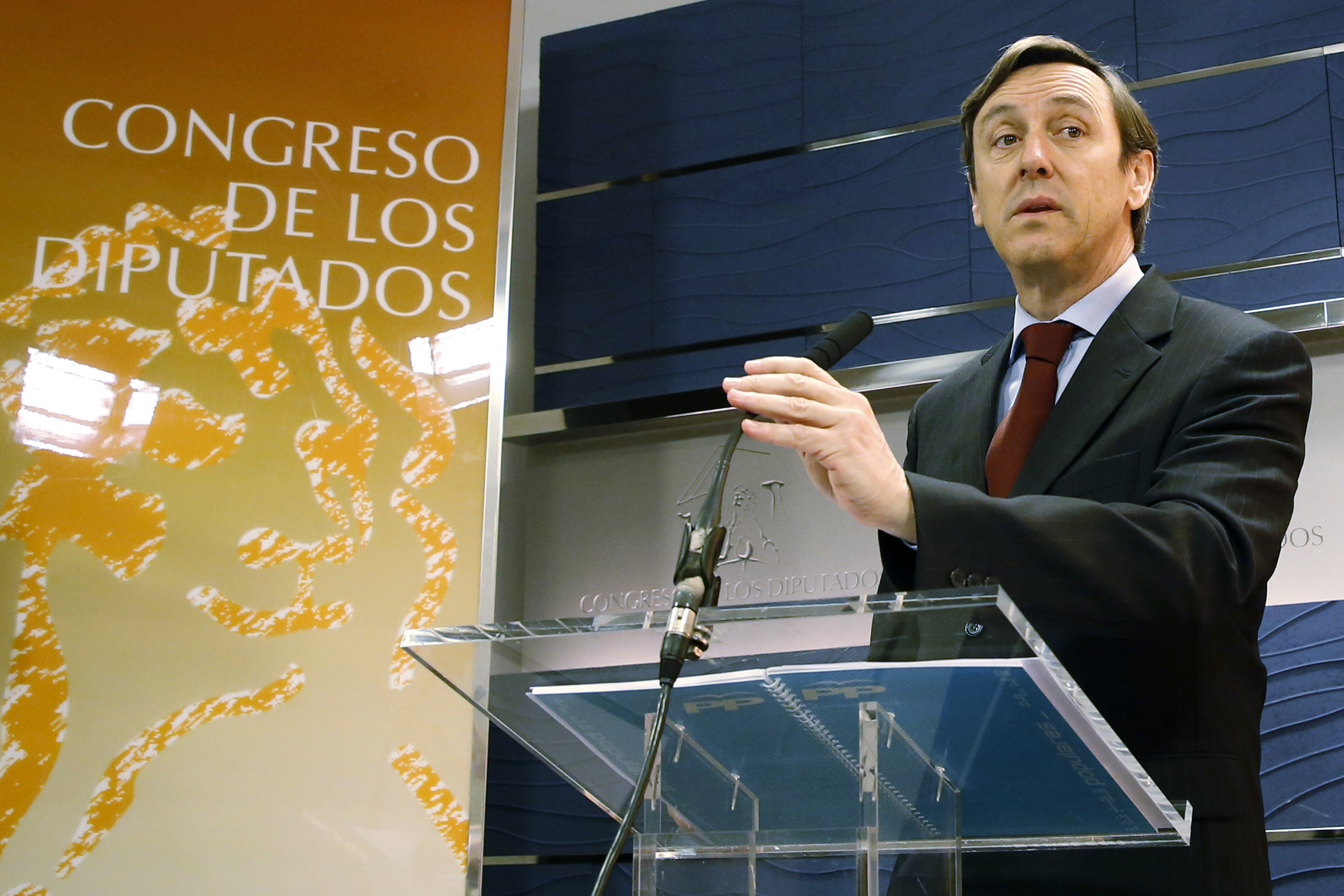 El portavoz del Partido Popular, Rafael Hernando.
