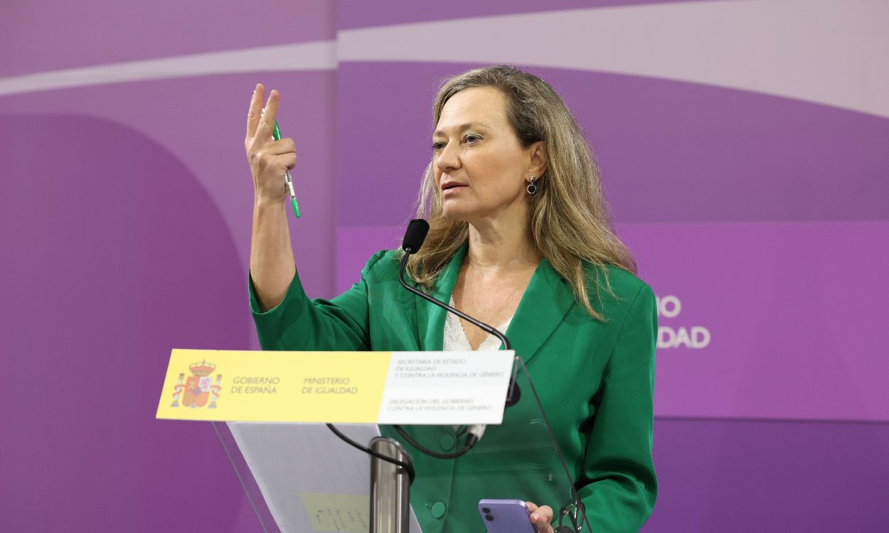 La delegada del Gobierno contra la Violencia de Género, Victoria Rosell. EP.