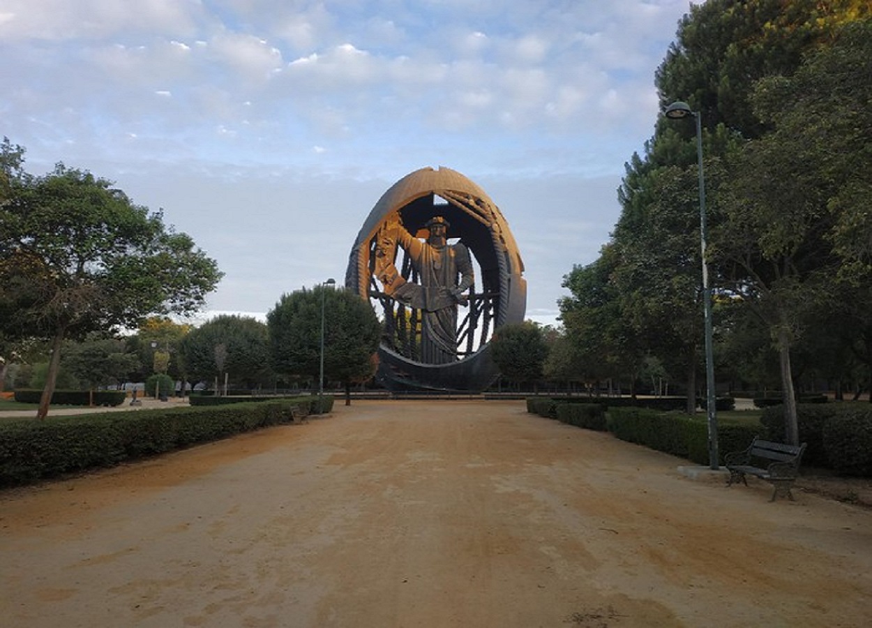 La estatua más grande de España. Wikiloc