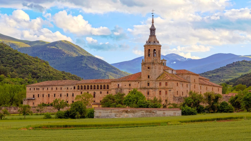 El Monasterio de Yuso, ubicado en San Millán de la Cogolla, La Rioja. Canva