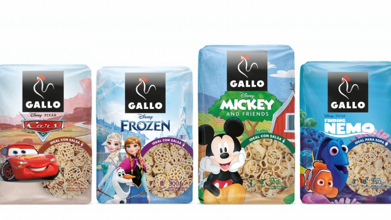 pastas gallo disney