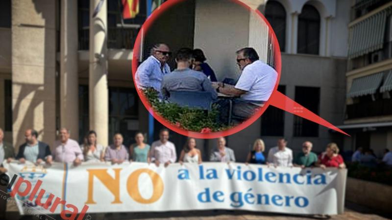 Concejales de Vox se desmarcan del minuto de silencio por las víctimas de violencia machista en Rincón de la Victoria. ElPlural.com.