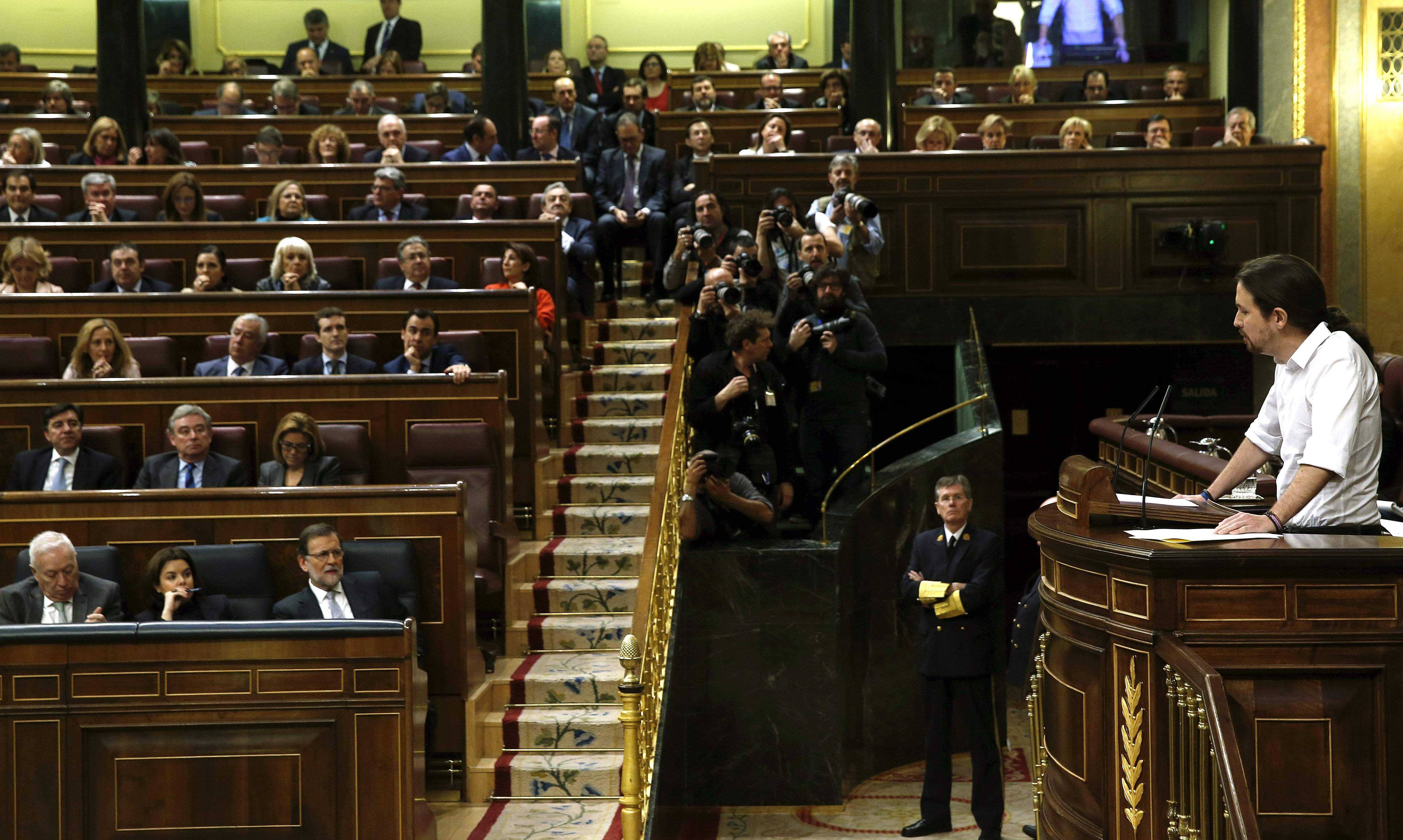 Pablo Iglesias interviene en el Debate de Investidura