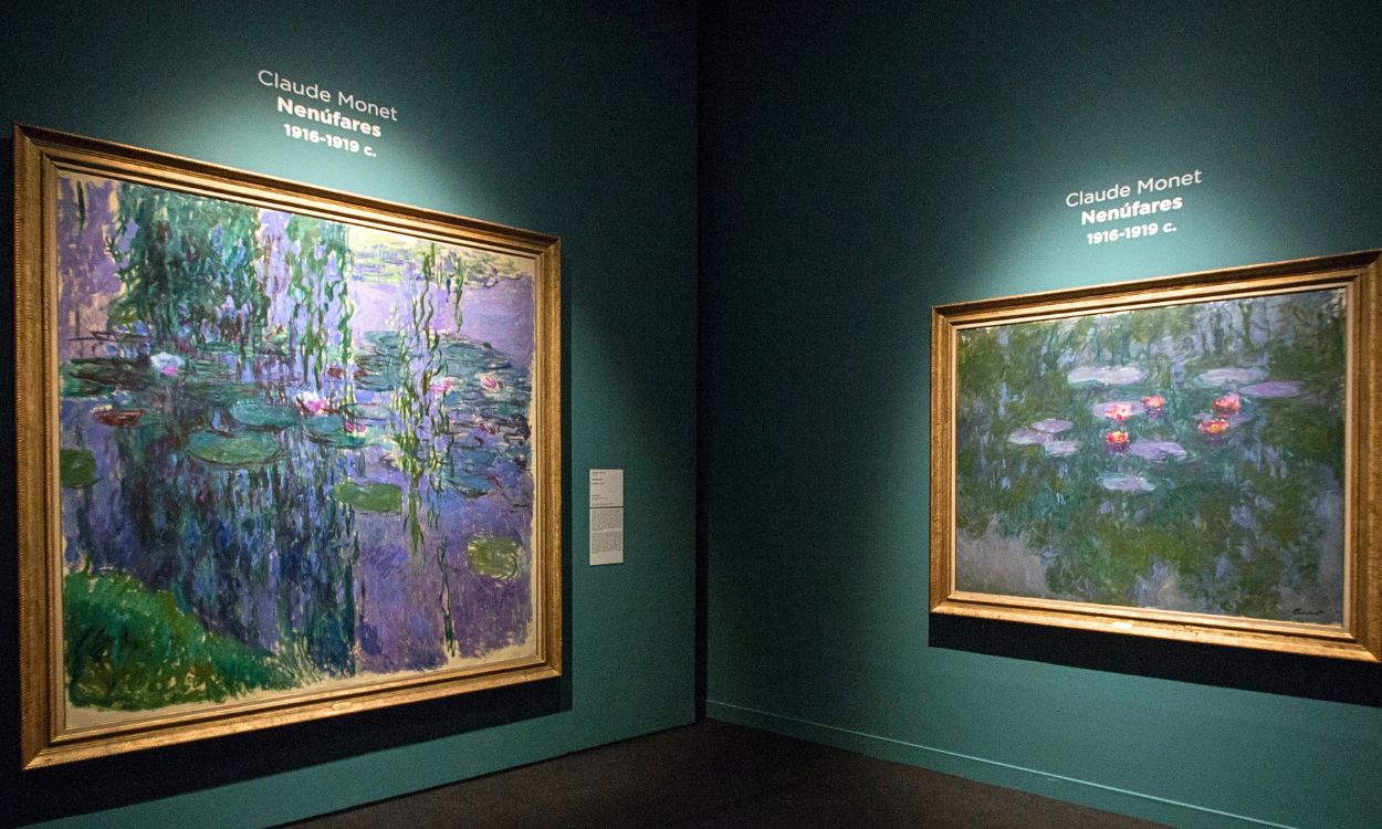 'Nenúfares' de Claude Monet. CentroCentro Madrid.