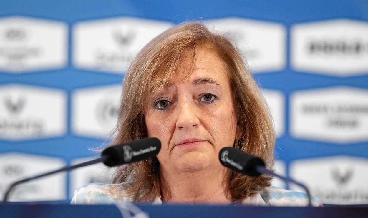 La presidenta de la Autoridad Independiente de Responsabilidad Fiscal (AIReF), Cristina Herrero, pronostica una desaceleración de la economía española. EP.