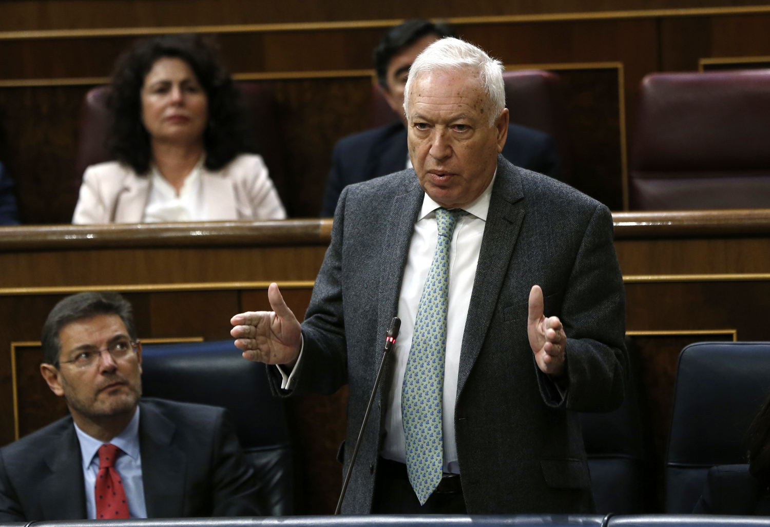 Intervención de Margallo por alusiones