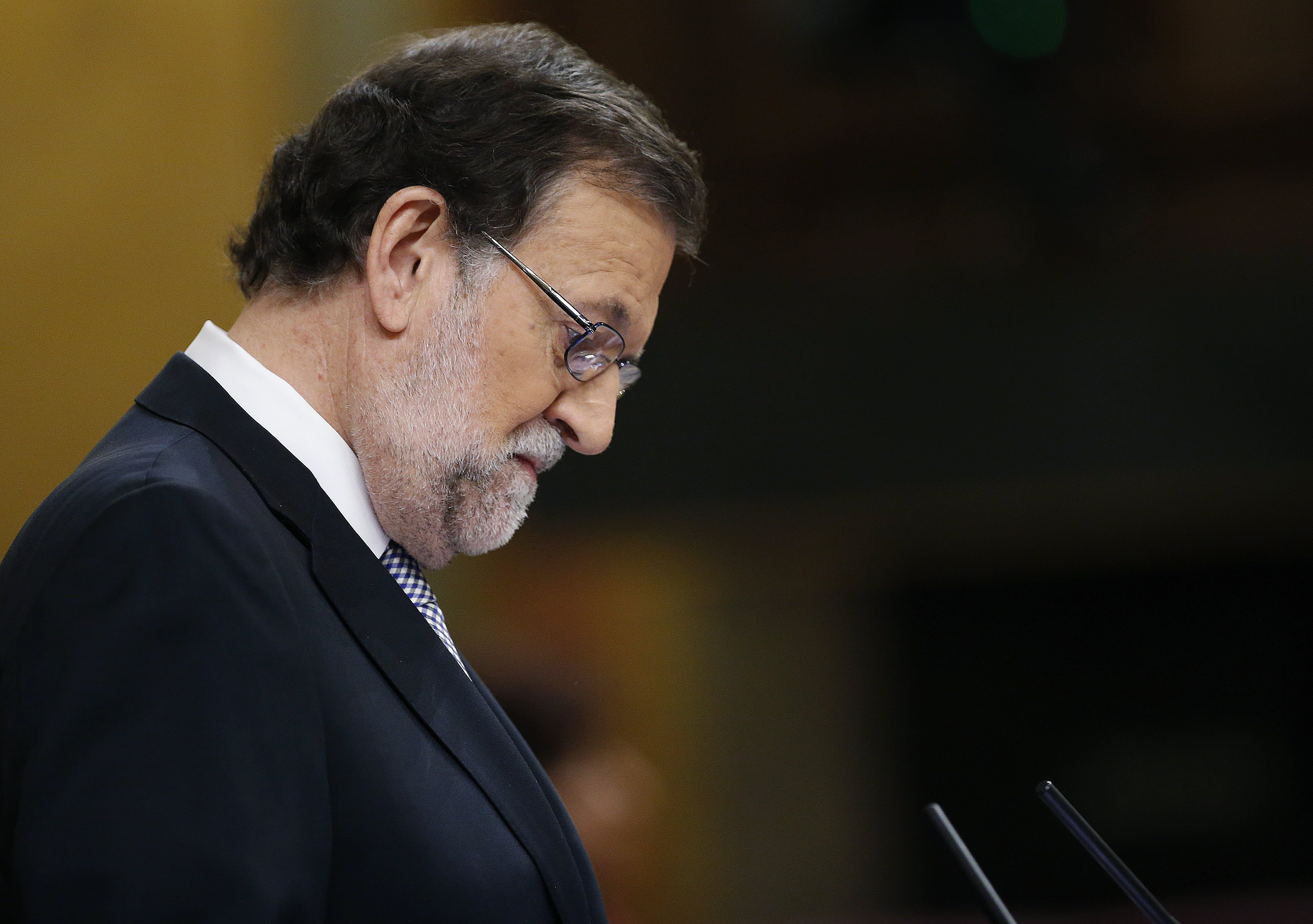 Mariano Rajoy en el Congreso de los Diputados