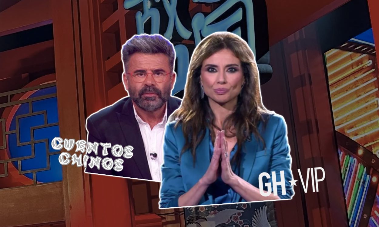 'Gran Hermano VIP' no mejora las audiencias de 'Cuentos Chinos'. Elaboración propia