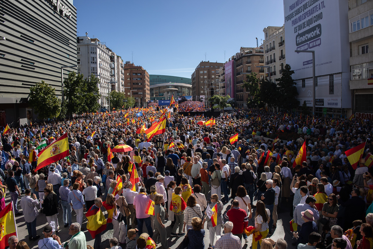 Mitin del PP en Madrid. EP