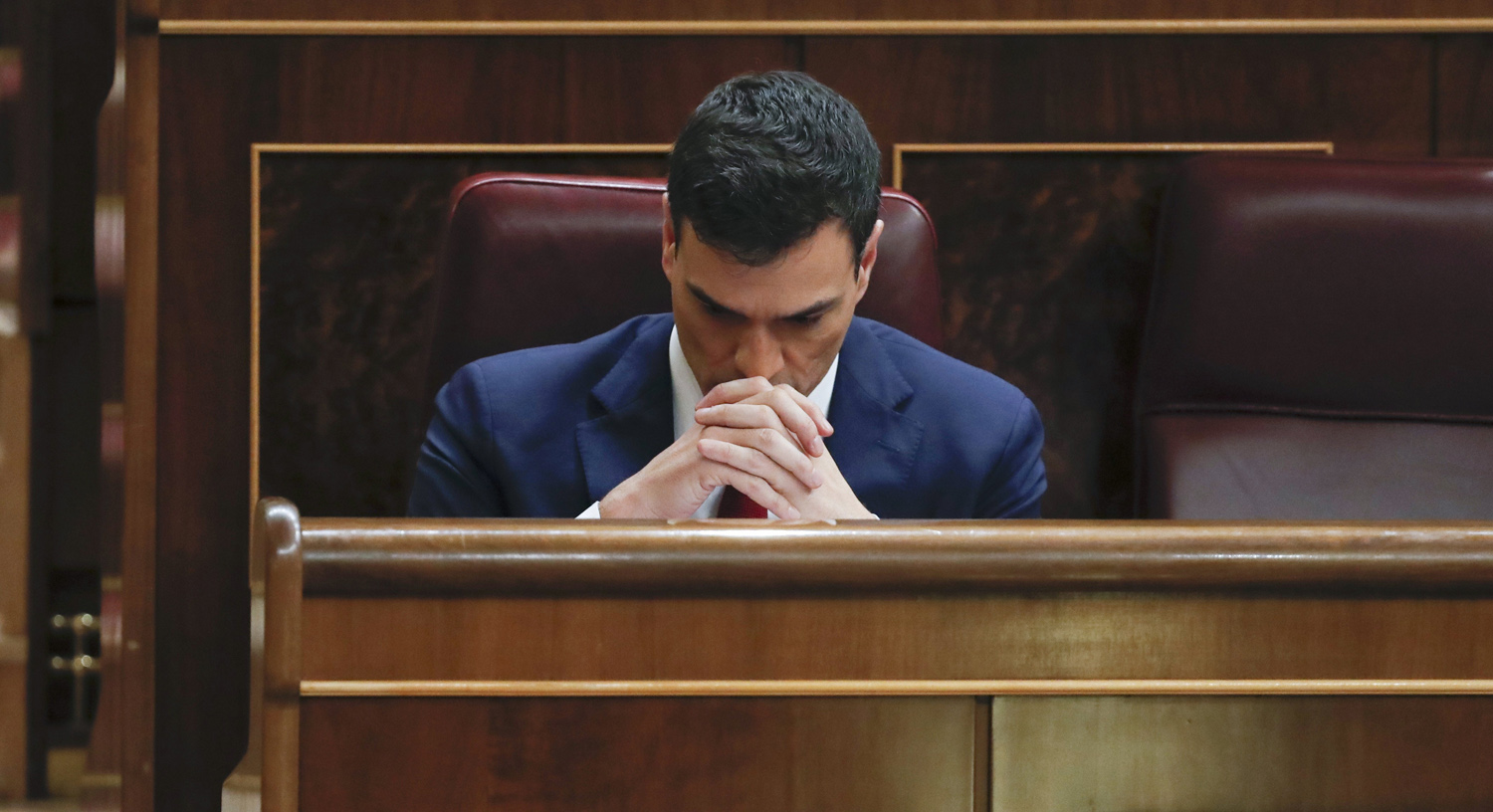 Pedro Sánchez, en el Congreso.