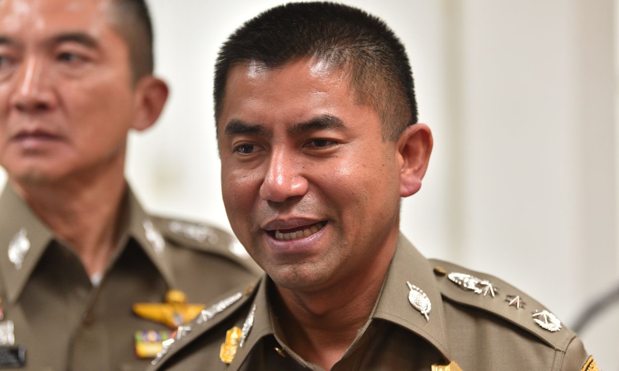 El subdirector de la policía tailandesa 'Big Joke'. Redes sociales.