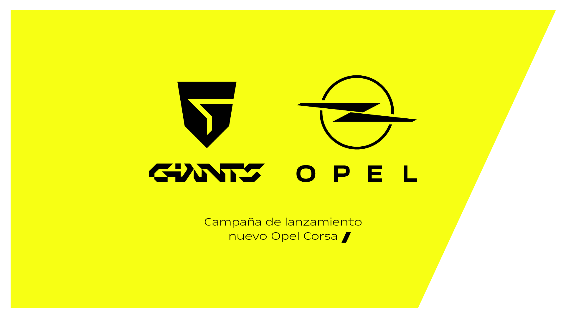 Opel y Giants presentan el nuevo Opel Corsa