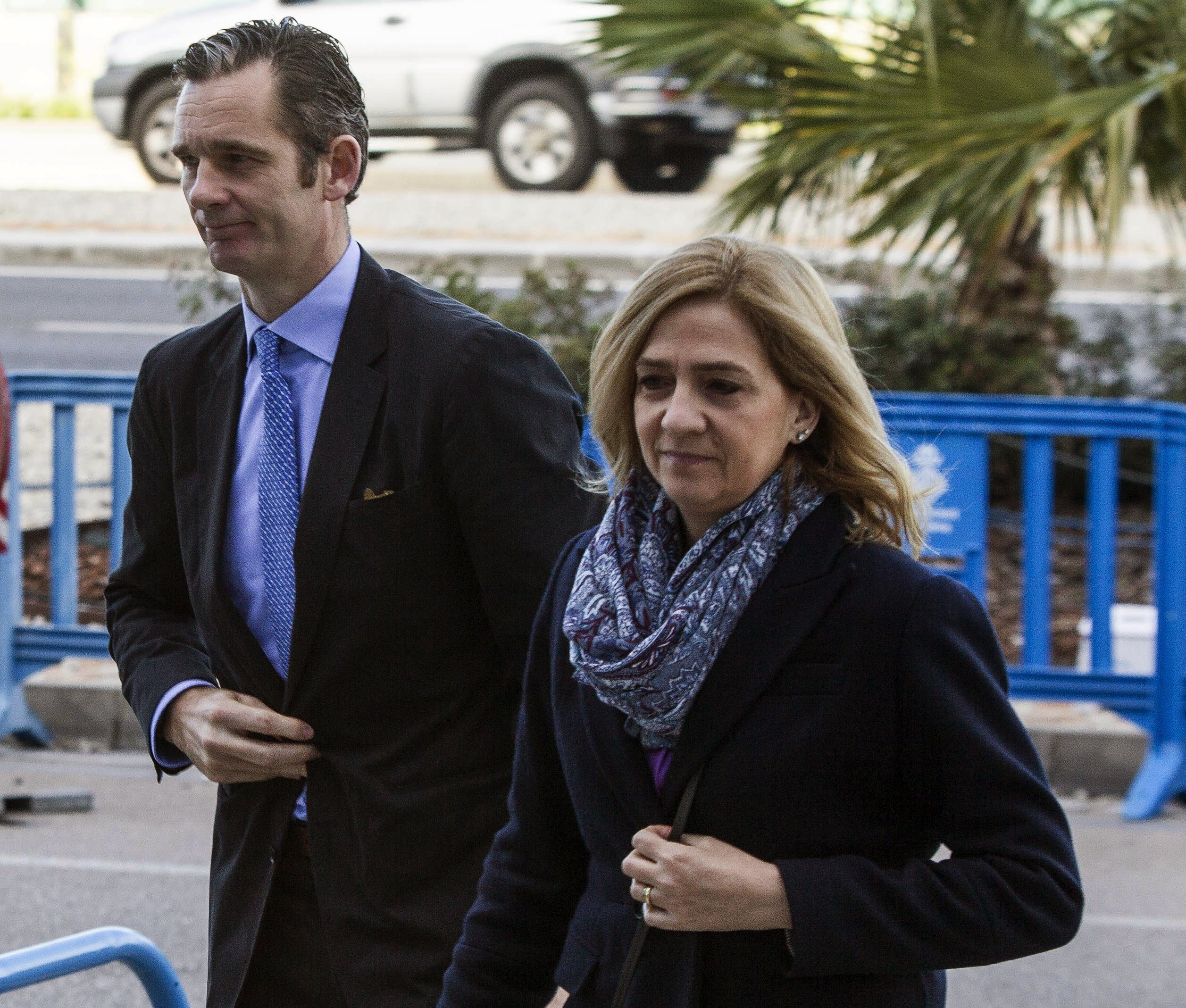 La infanta Cristina, junto a su esposo Iñaki Urdangarin