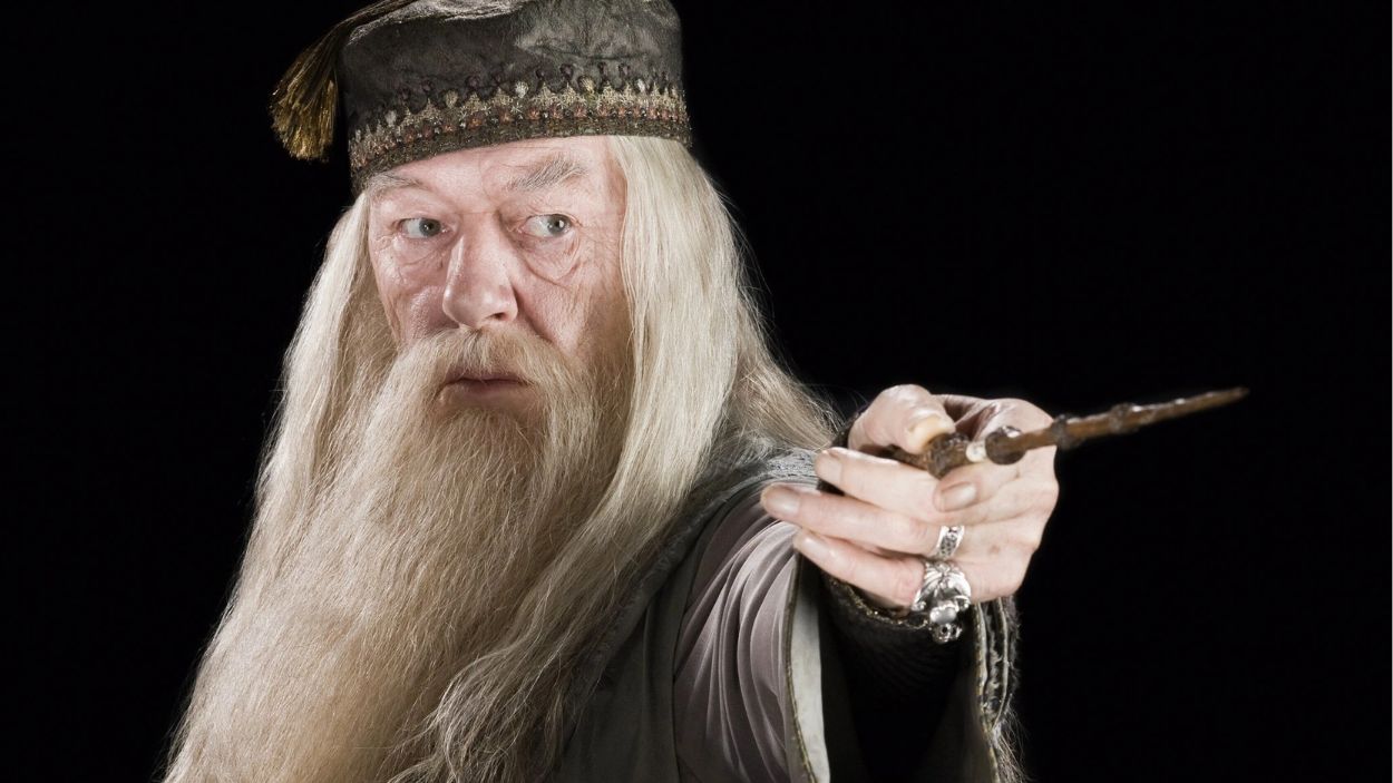Michael Gambon, actor de Albus Dumbledore en 'Harry Potter'.