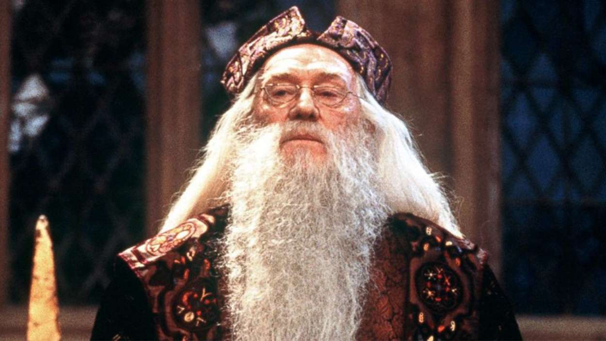 Richard Harris interpretó a Albus Dumbledore en las dos primeras películas de Harry Potter