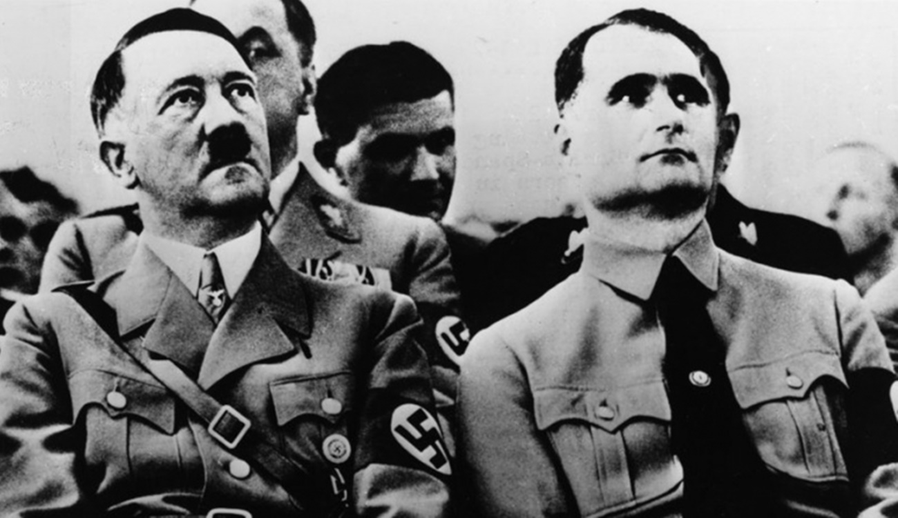 Adolf Hitler y Rudolf Hess