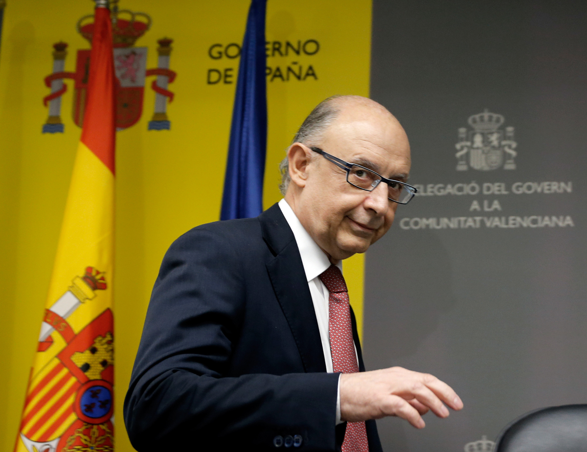 El ministro de Hacienda, Cristóbal Montoro.