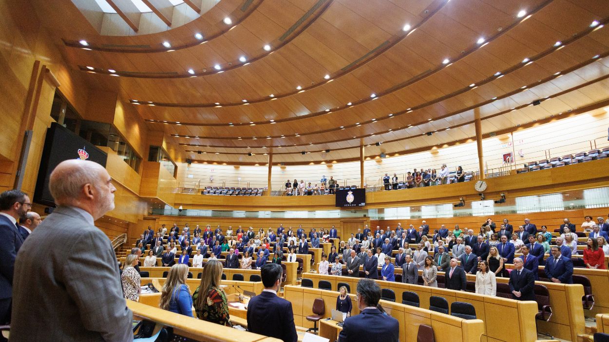 Hemiciclo del Senado en la Legislatura XV. EP.