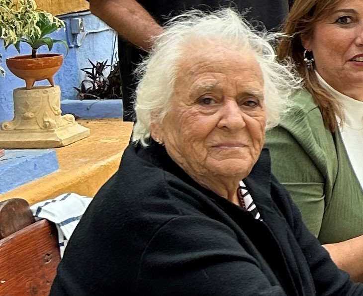Joaquina Cid, de 91 años, sigue viviendo en la misma casa que edificó junto a su marido, gracias al Servicio de Ayuda a Domicilio (SAD)