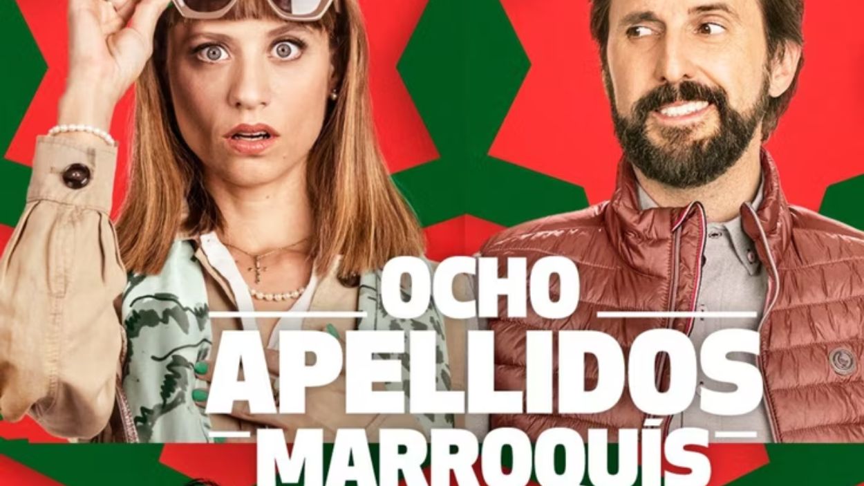 Cartel oficial de la película 'Ocho apellidos marroquís'.