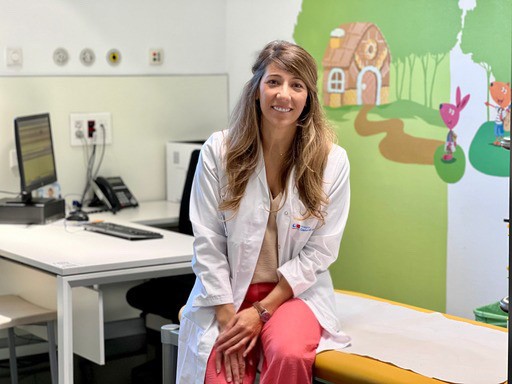 Dra. María de la Parte, jefa del servicio de Pediatría del Hospital Universitario General de Villalba, integrado en la red pública madrileña (Sermas)