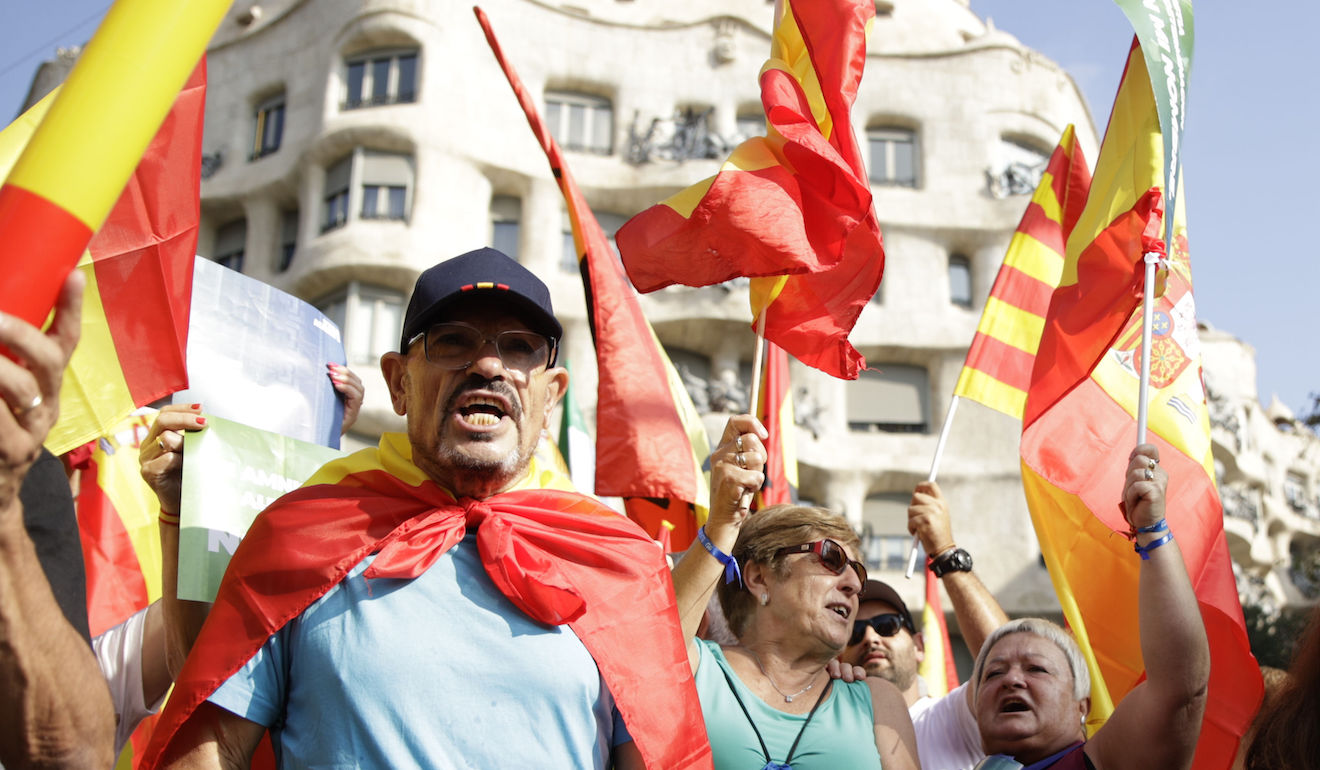 De 350.000 a 50.000 personas: las derechas protagonizan una manifestación mucho menos multitudinaria que la de 2017. EP