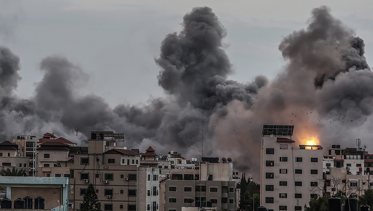 Los bombardeos continúan en la Franja de Gaza. ep