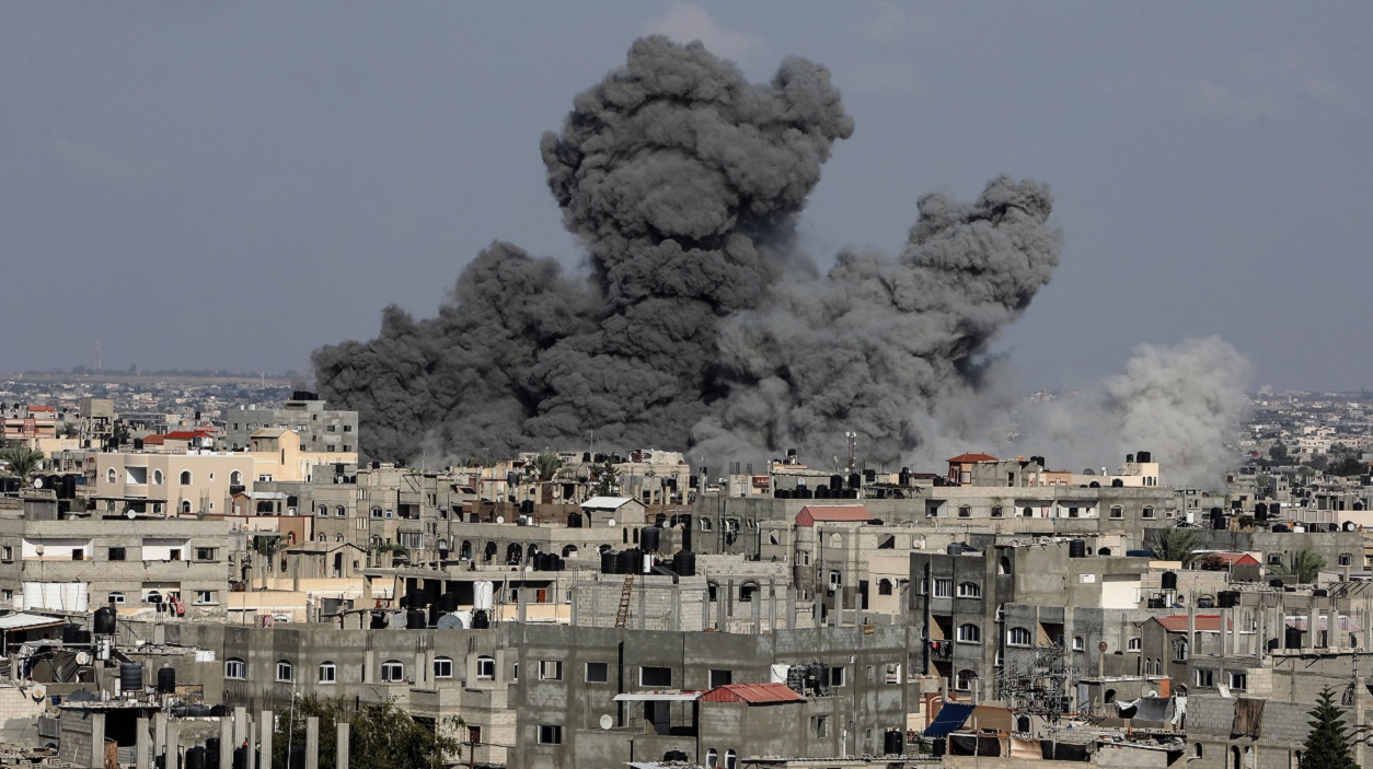 La Franja de Gaza sigue siendo bombardeada por Israel. EP