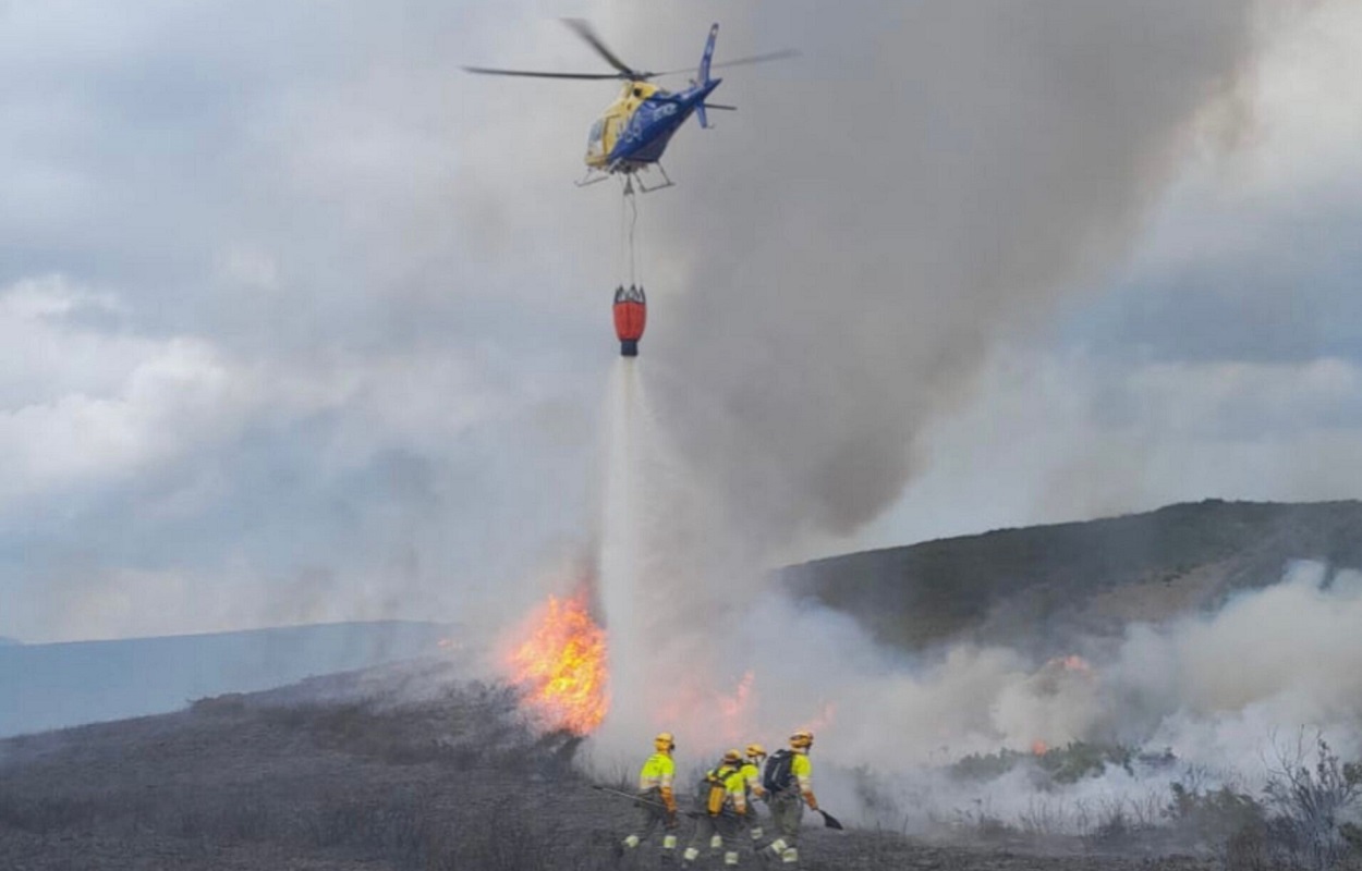 Castilla y León se salva de la quema en 2023. Foto: Agentes Medioambientales APAMCYL.