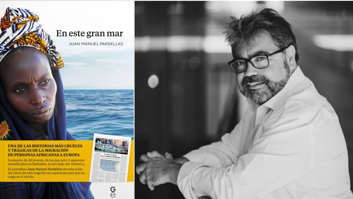 El periodista Juan Manuel Pardellas presenta 'En este gran mar', sobre la tragedia de la migración